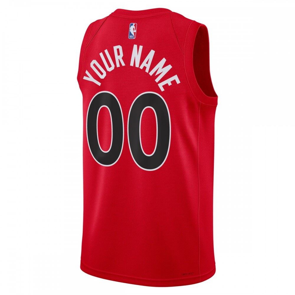 Toronto Raptors Unisex 2022/23 Swingman Custom Jersey Red - Icon Edition-Pro Kit Vault | Brand New 26/27 Sports Jerseys